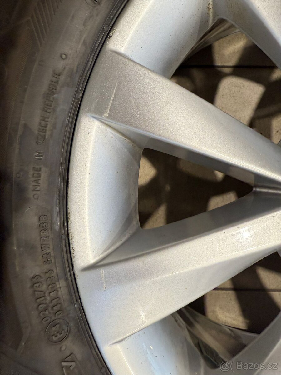 Alu kola ALCATRAS R16 5x112 ET46 + ZIMNÍ pneu 205/55 R16 - 6