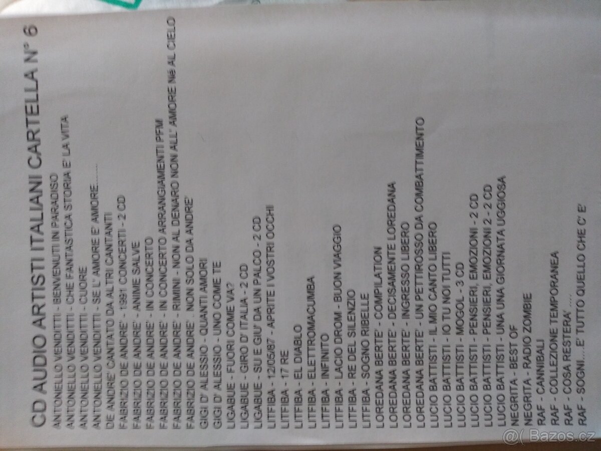 CD italska pop music 90.leta - 6