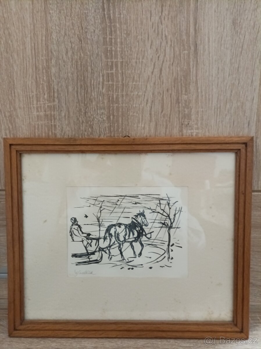 Staré obrazy Vojtěch Sedláček - 6