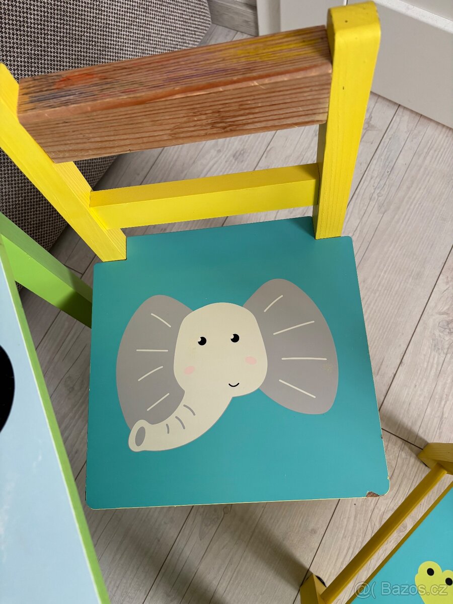 Dětský stoleček a židle - 6