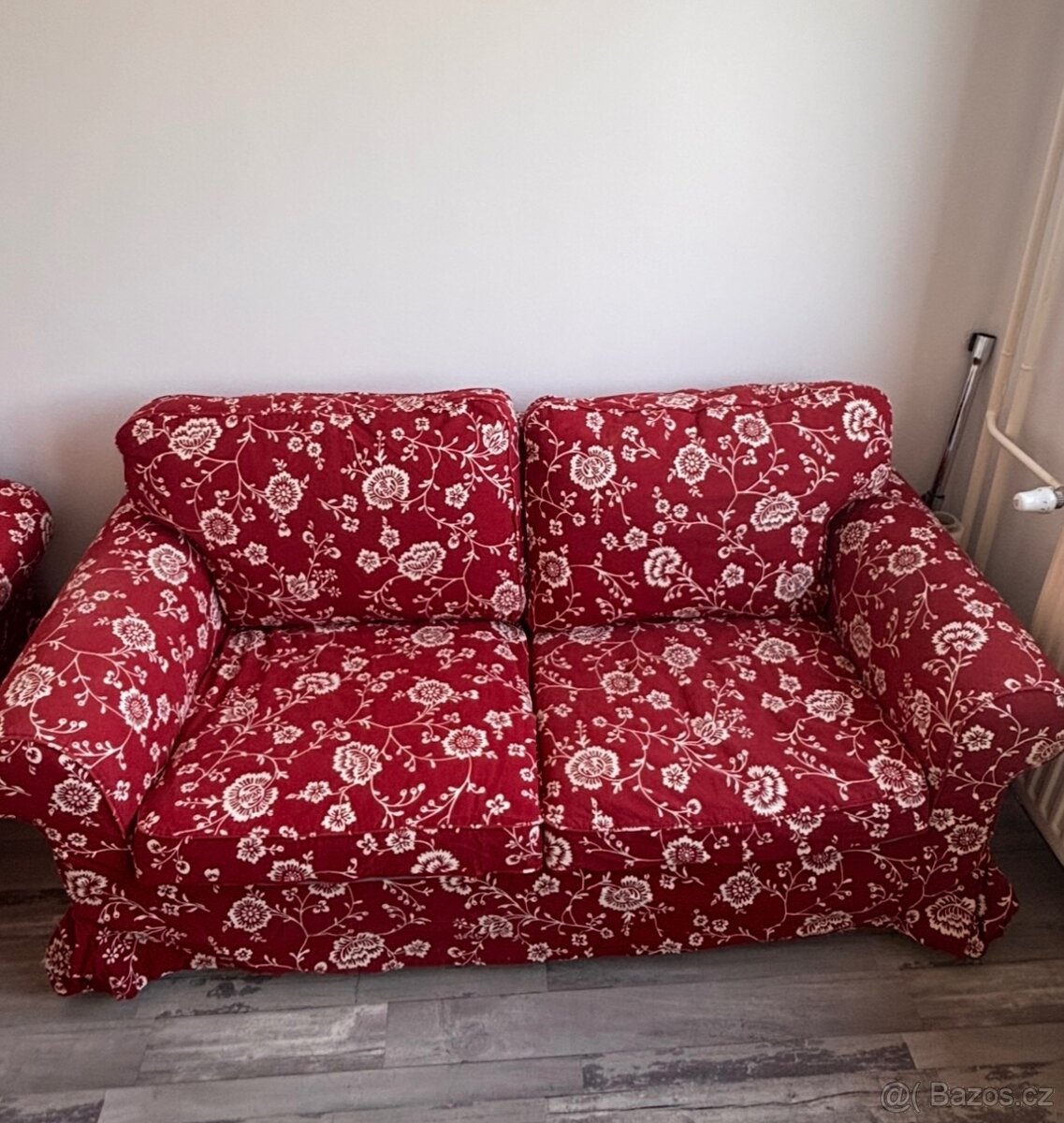 Dvoumístná sedačka Ikea Ektorp + křeslo Ikea Ektorp - 6