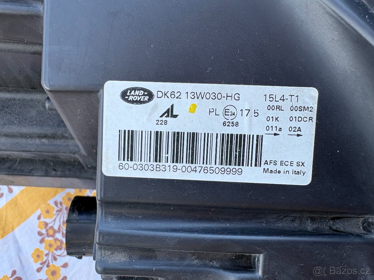 Range Rover Sport L494 přední originální světlomety s AFS - 6