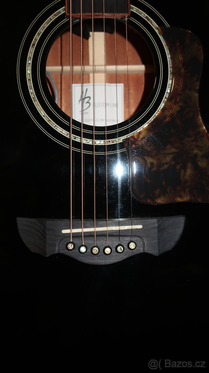 Harley Benton CLC-650SM-CE BK Solid Wood - 6