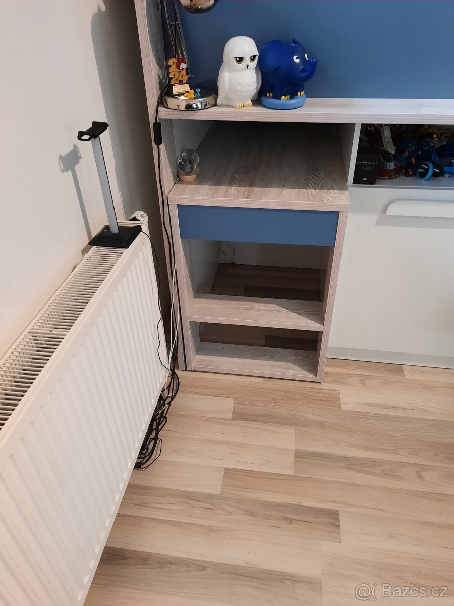 Chytrý dětský/studentský pokoj pro 2 sourozence - 6
