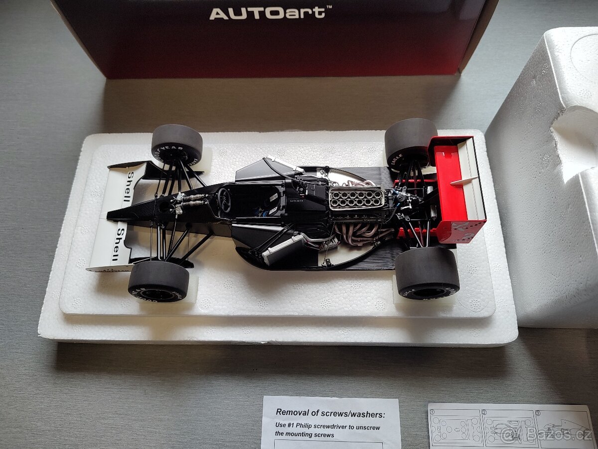 Autoart McLaren 1:18 nový, doklad, záruka 16 měsíců - 6