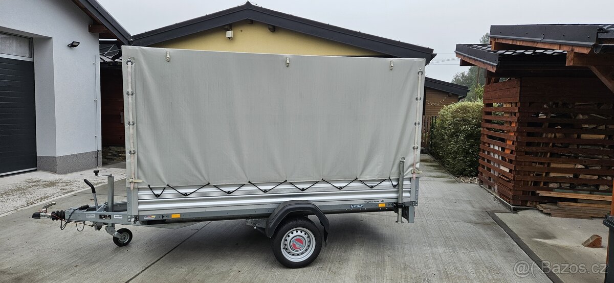 Bržděný vozík Stema 1500kg - 6