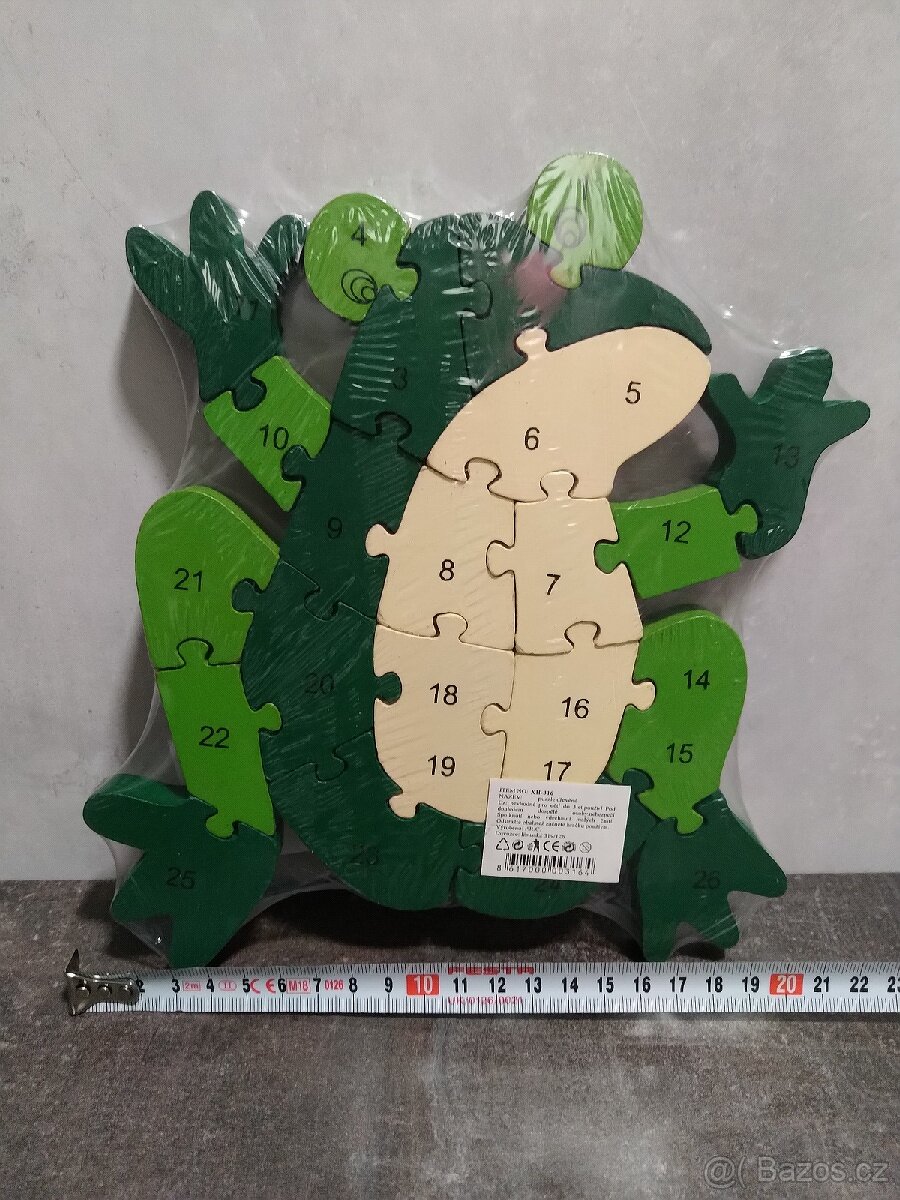 Dřevěné puzzle - 6