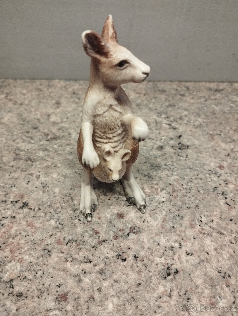 Schleich klokan s klokankem v kapse - 6