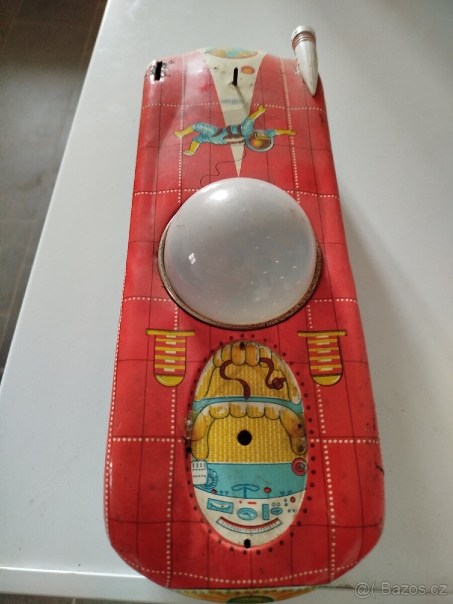 Plechové autíčko retro - 6