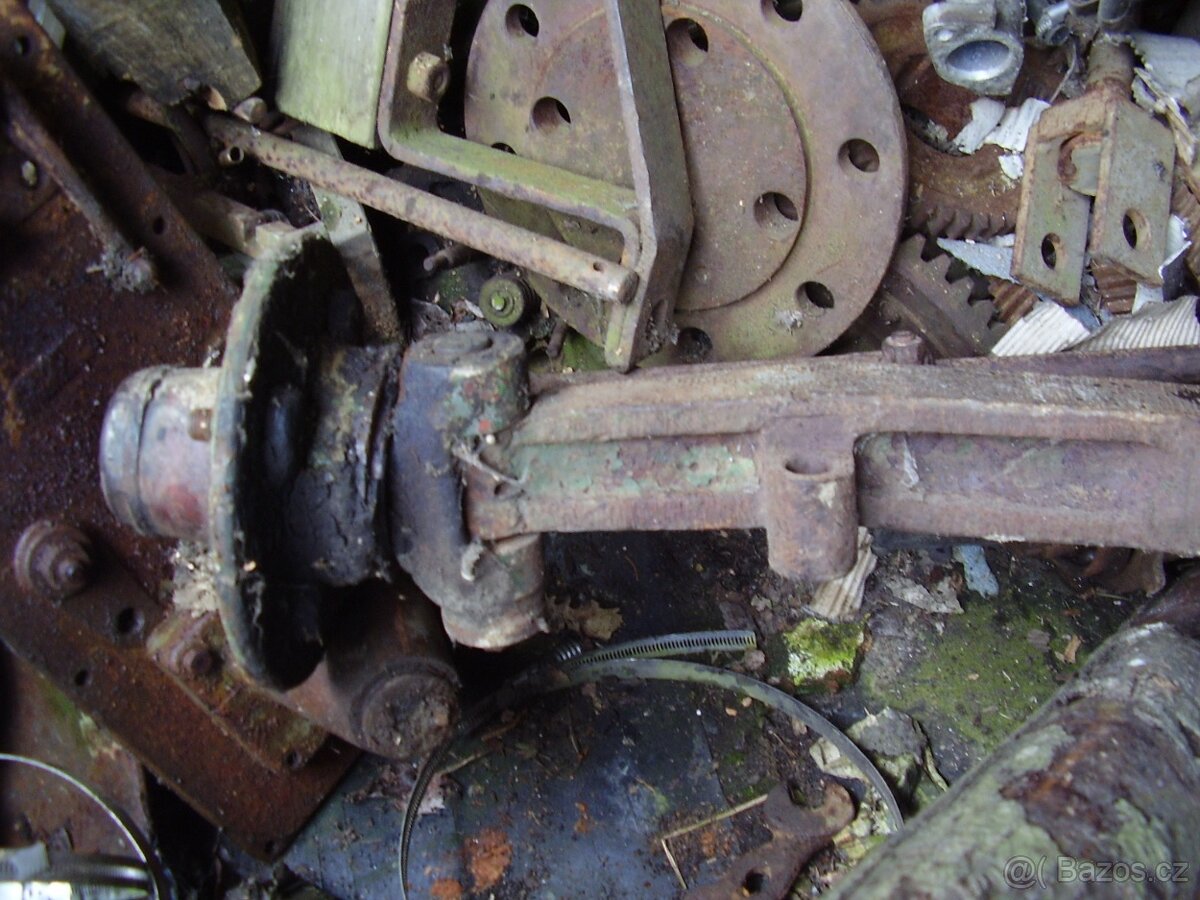 Prodám přední nápravu a díly Zetor 15 - 6
