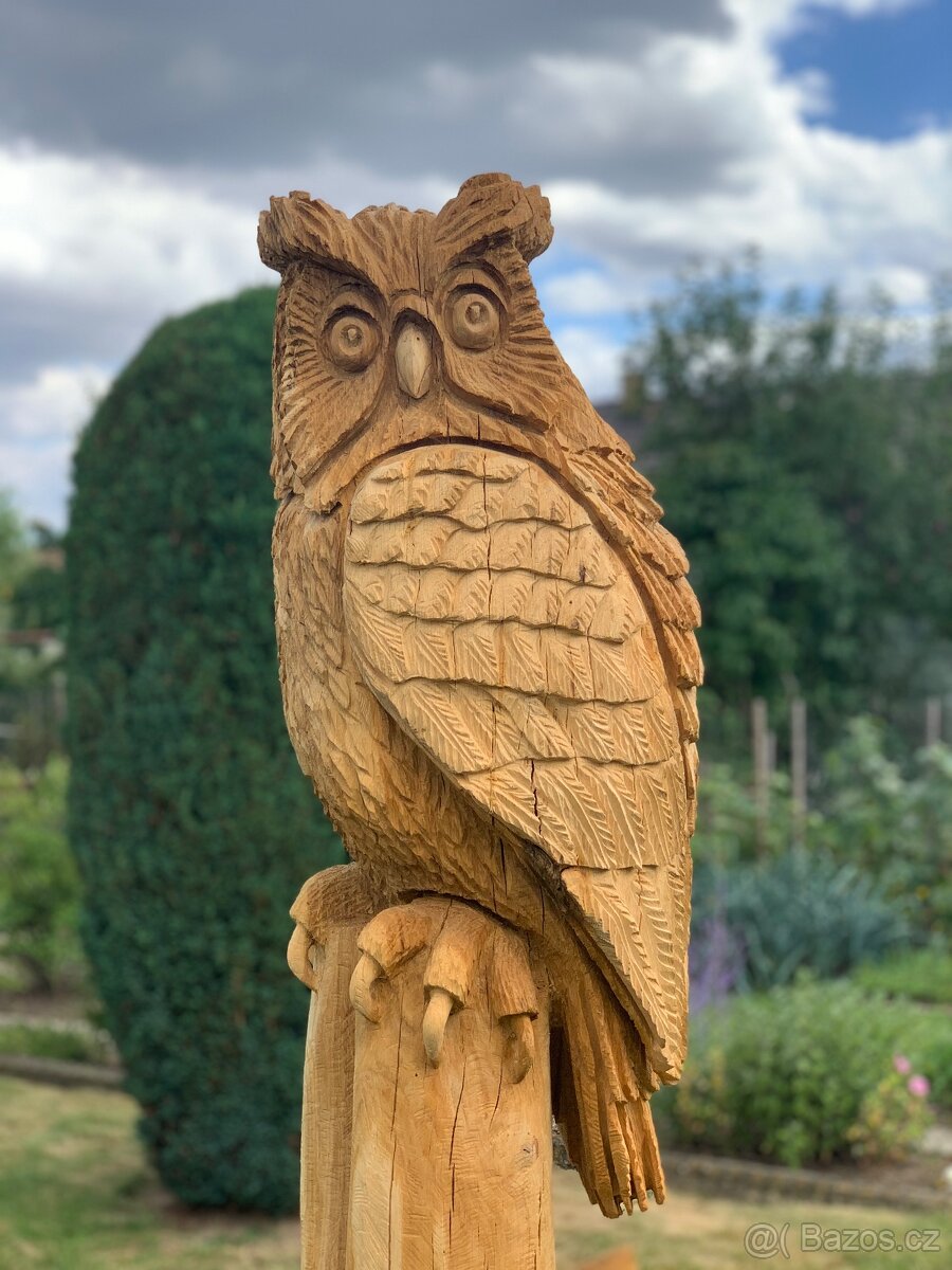 Dřevěná socha (dřevořezba pilou) - 6