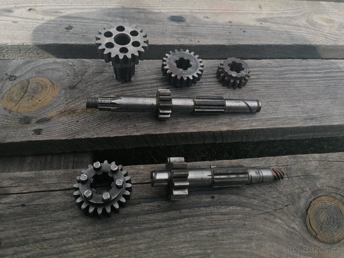 Prevodovka na Jawa, CZ, 350, 250 - 6