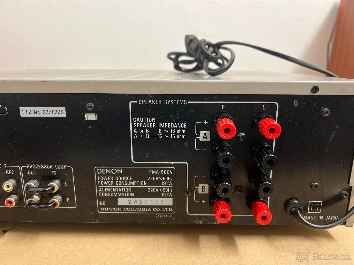 DENON ZESILOVAČ PMA-500V - 6