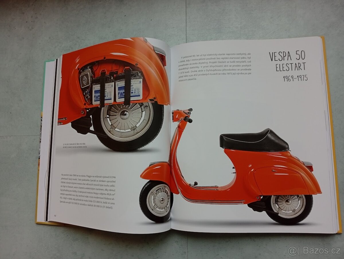 Vespa - kniha - encyklopedie - CZ - nová - doprava v ceně - 6