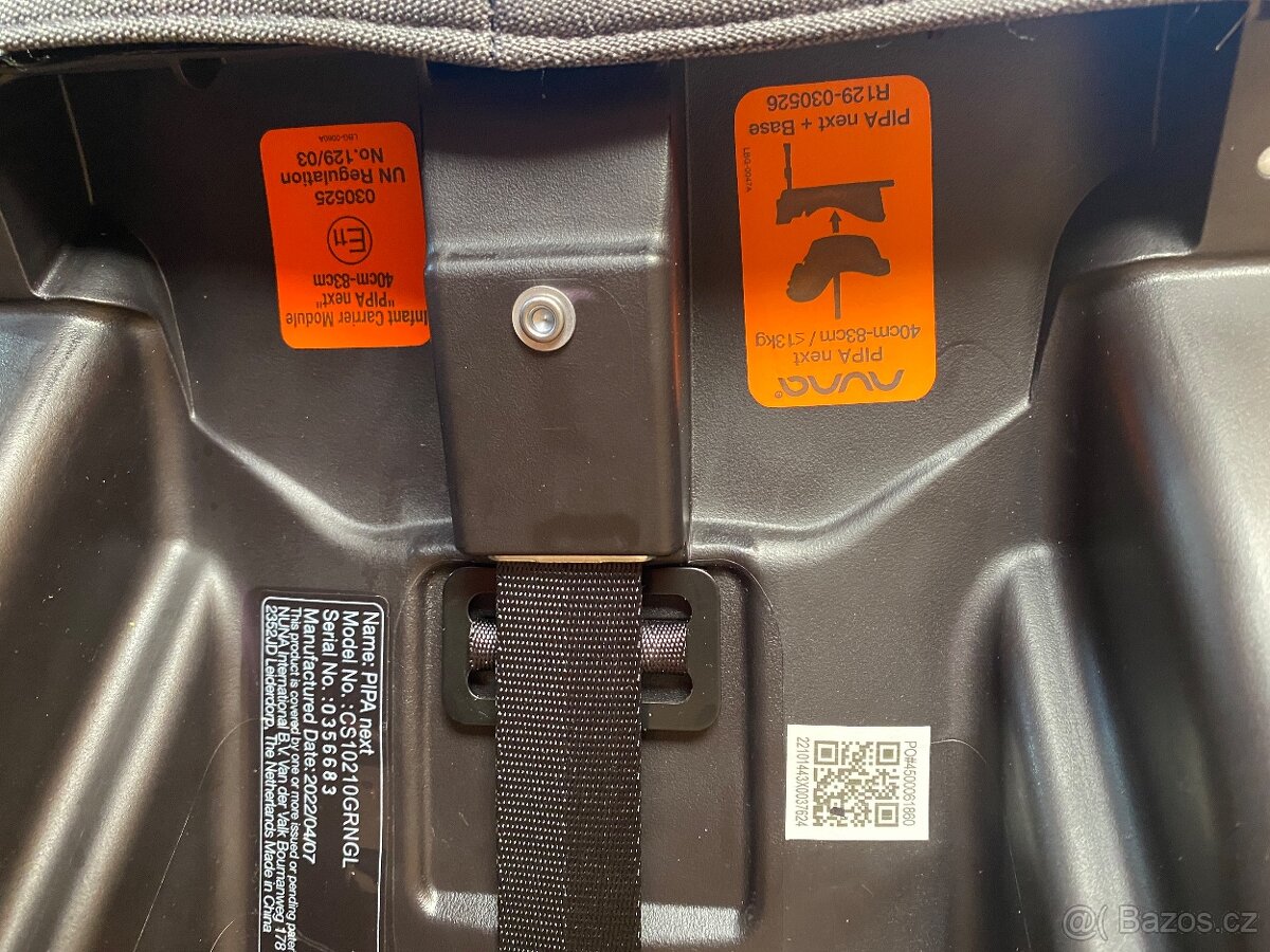 Autosedačka vajíčko Nuna pipa next - 6