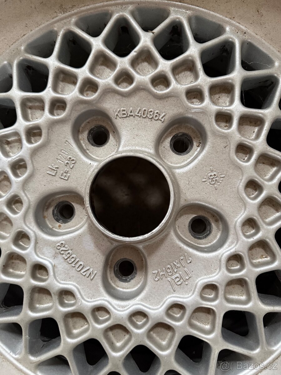 RETRO RIAL MESH 7x16, ET23, 5x120 - 6