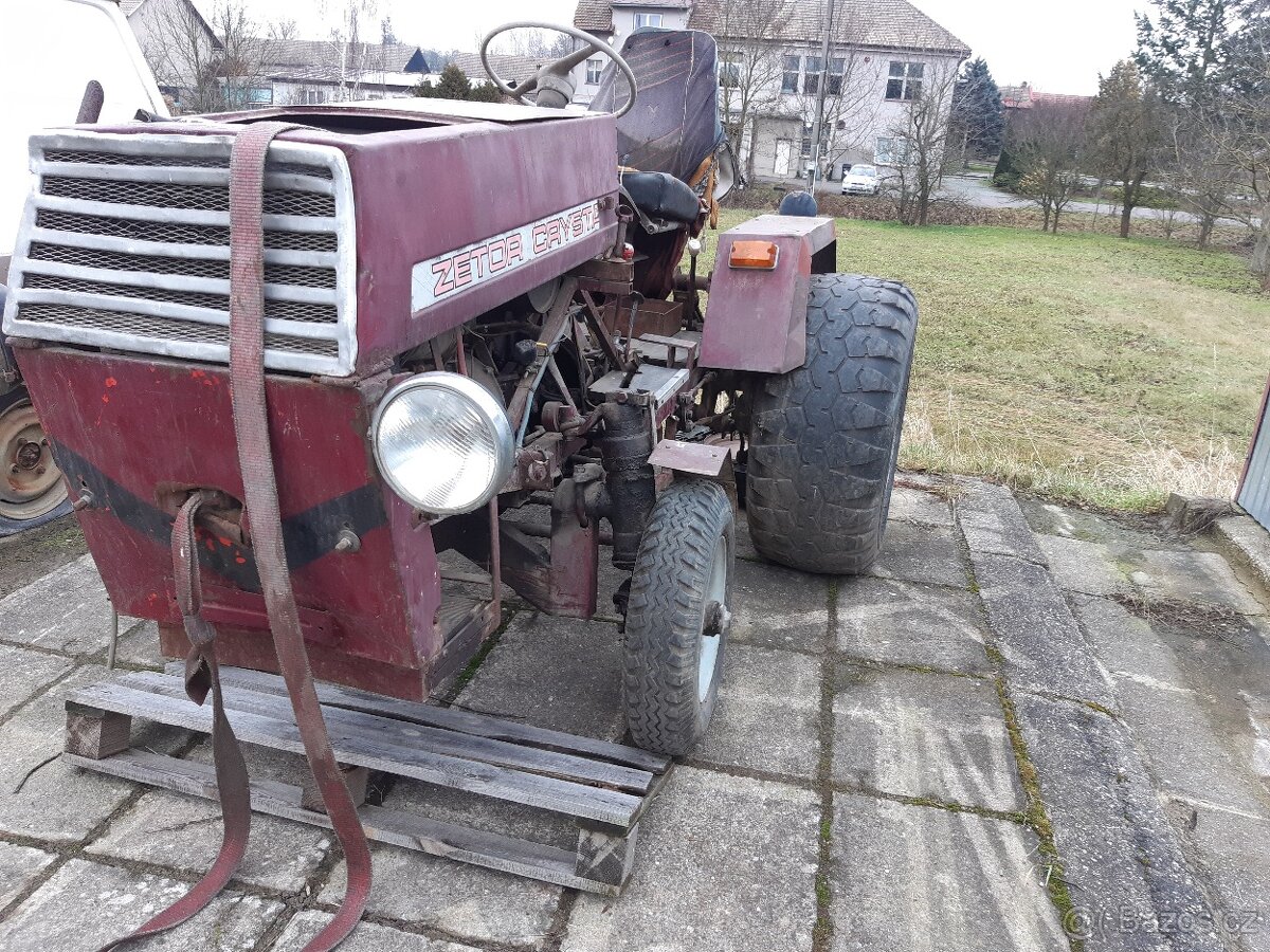 Malotraktor domácí výroby Škoda - 6