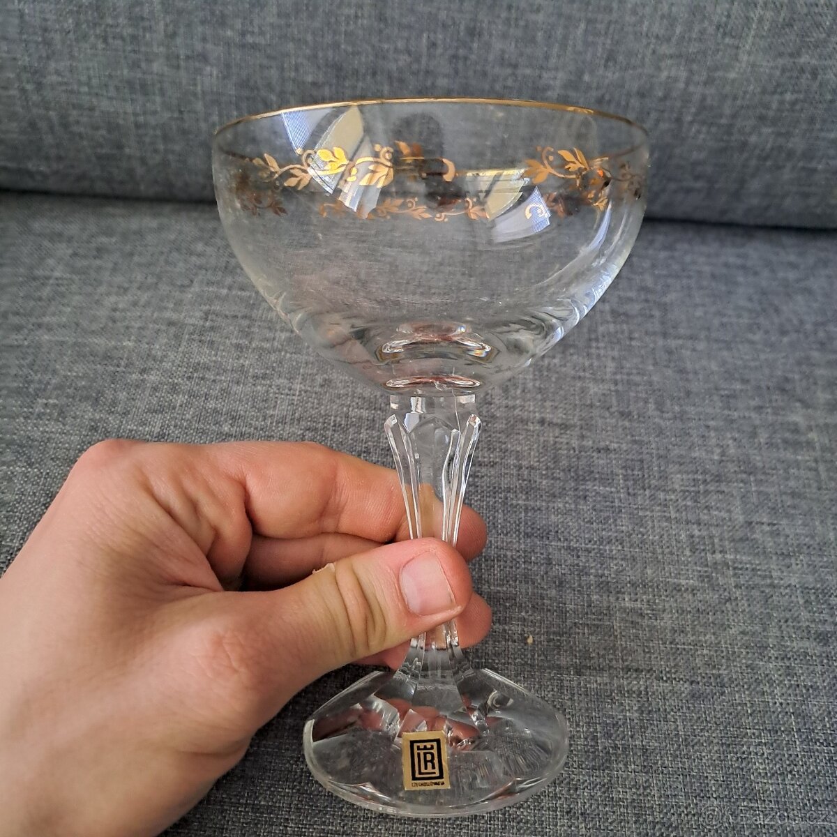 Staré retro sklenice Jolly 210 ml - TOP STAV - 6