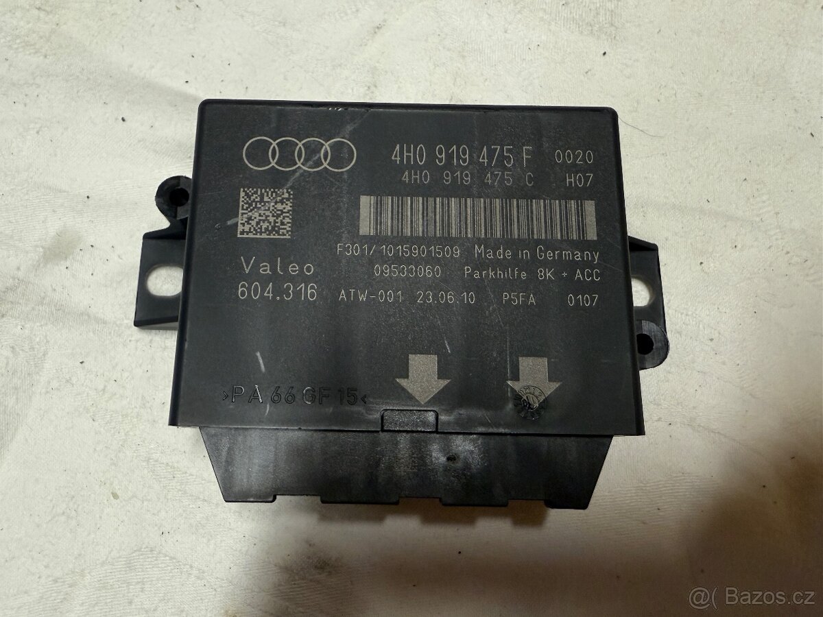 El. soucastky, jednotky - Audi A7 - 6