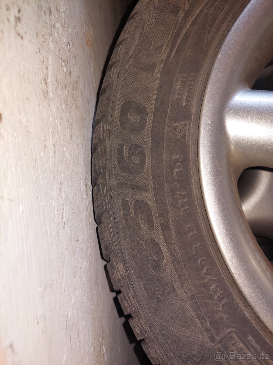 Prodám zimní alu Magic by Rondell 4×100 R14,195/60 - 6
