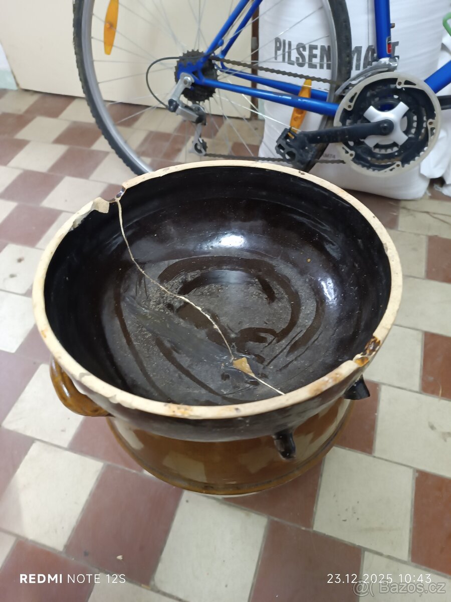 Zelák , keramický sud na zelí 30l - 6