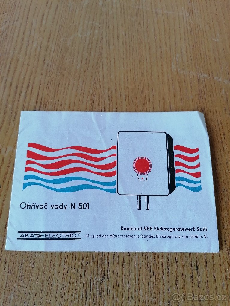 Návody k použití na Retro výrobky - 6