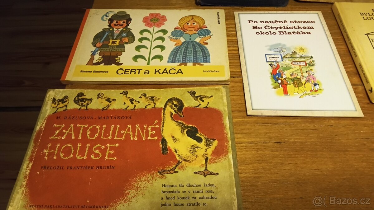 Retro knihy a časopisy. - 6