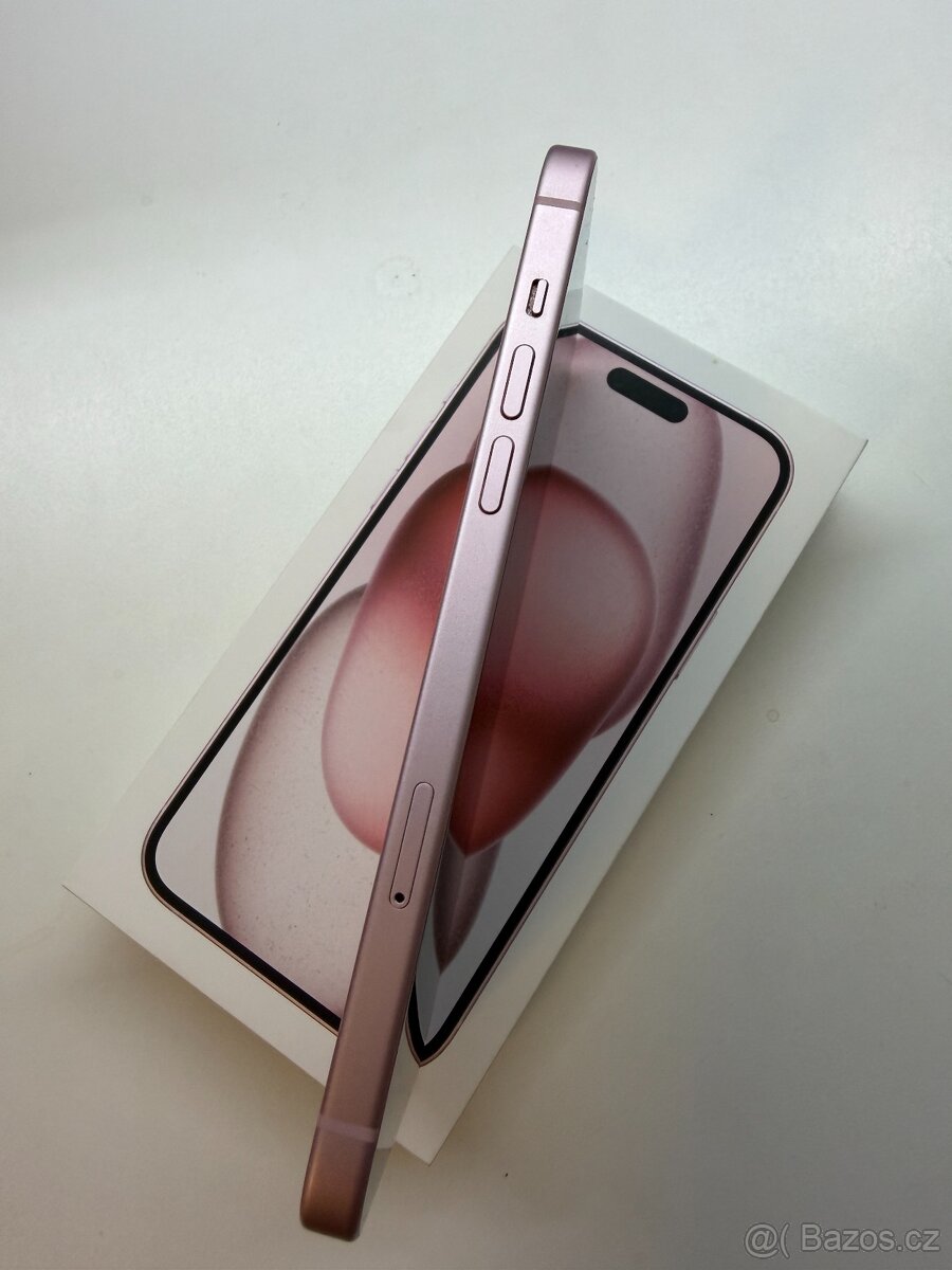 Iphone 15 Plus 256gb Růžový jako NOVÝ - 6
