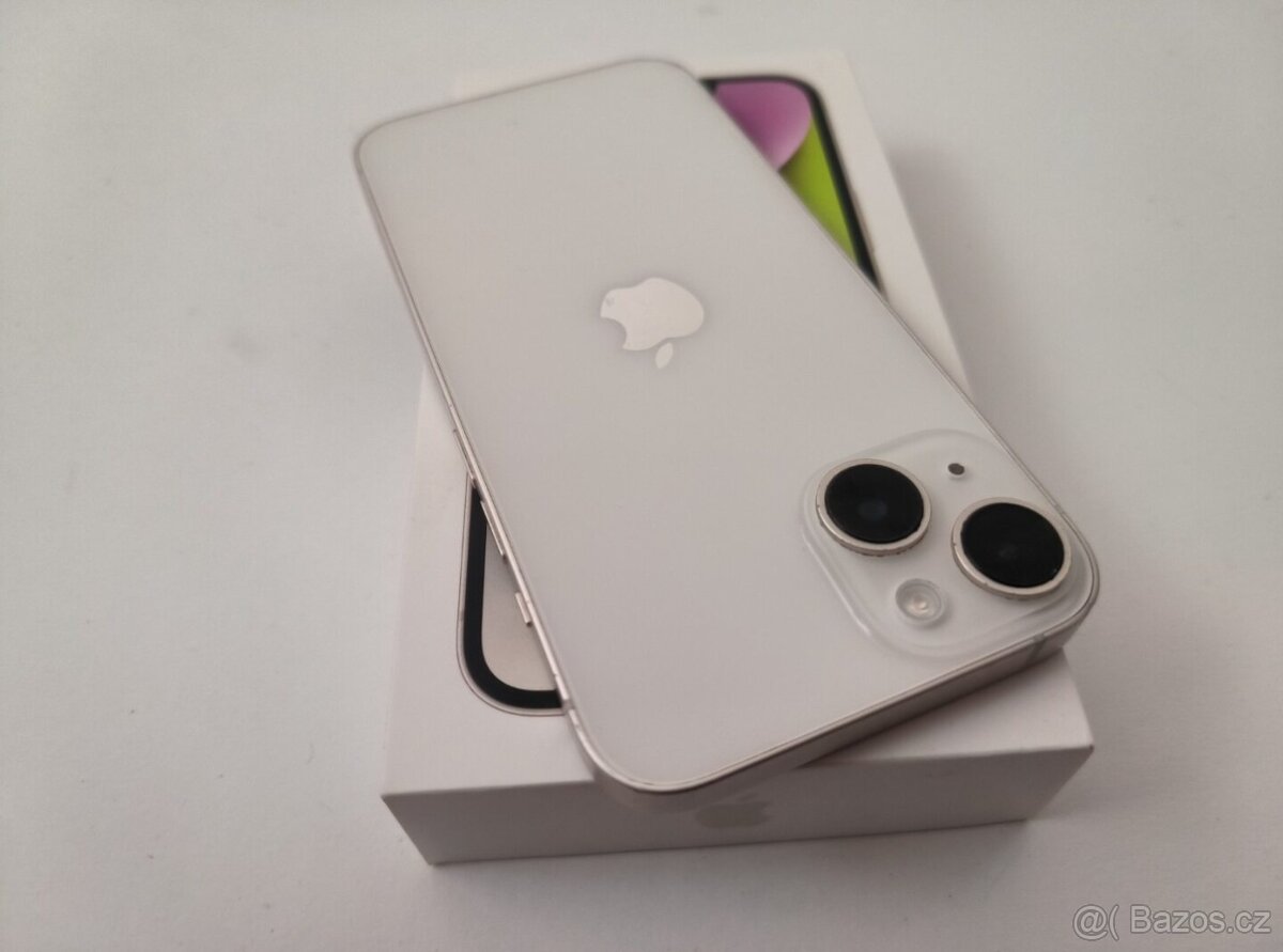 apple iphone 14 128gb Starlight / Batéria 100% - 6