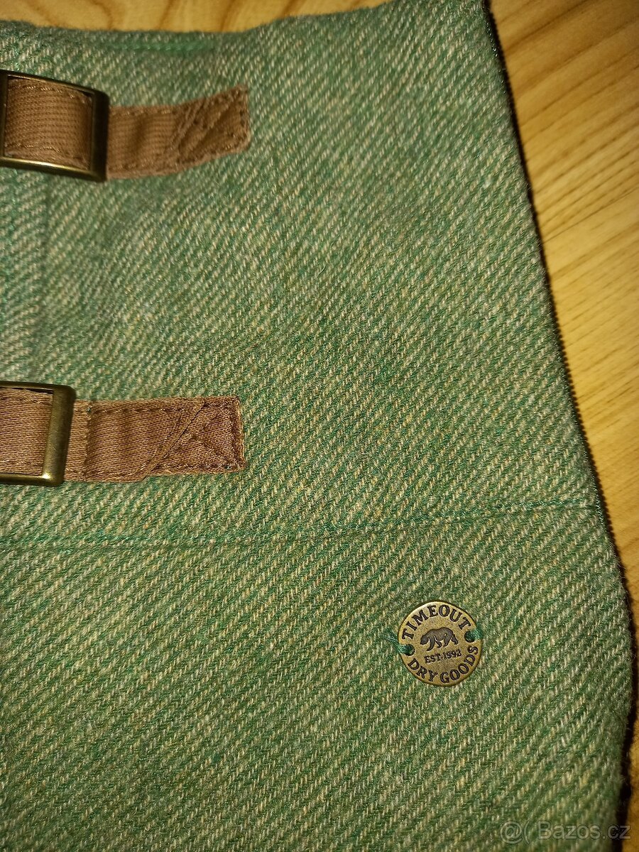 Vlněná zelená sukně Timeout vel.36 - 6