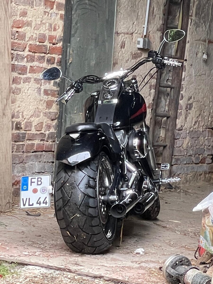 Harley Davidson Fat Boy - Přestavba zadního kola - 6