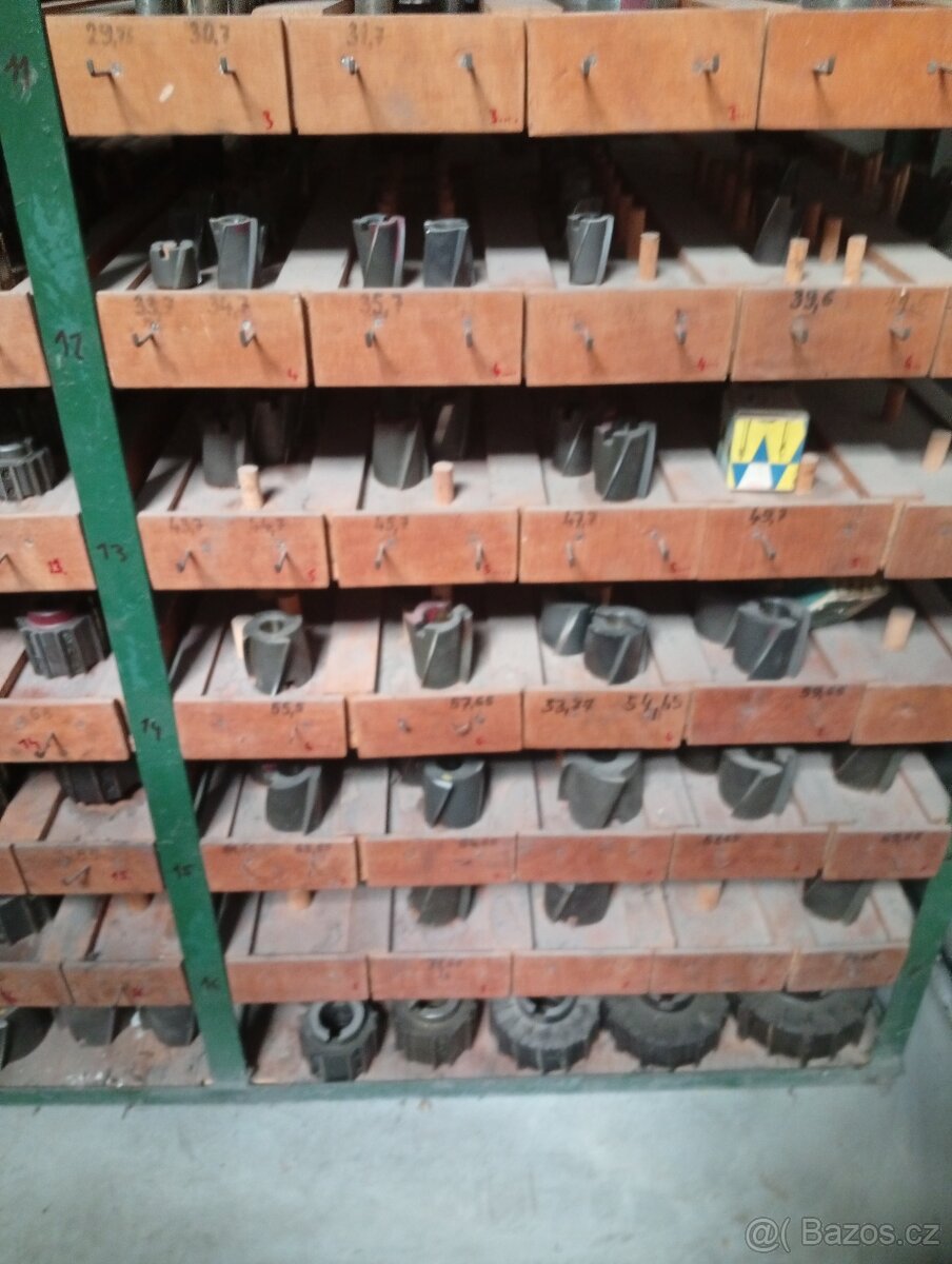 Moerse vrtáky, frézy - 6