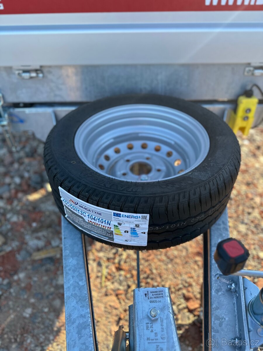 Přívěs Gewe P3500 F/3, Jednostranný sklopný elektrický - 6