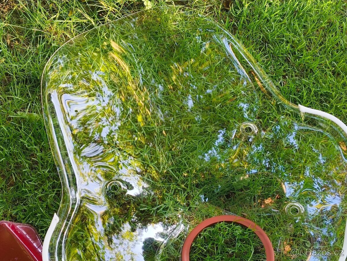 Uloženka zimní výbava Jawa ČZ Plexi kryty držáky zrcátko - 6