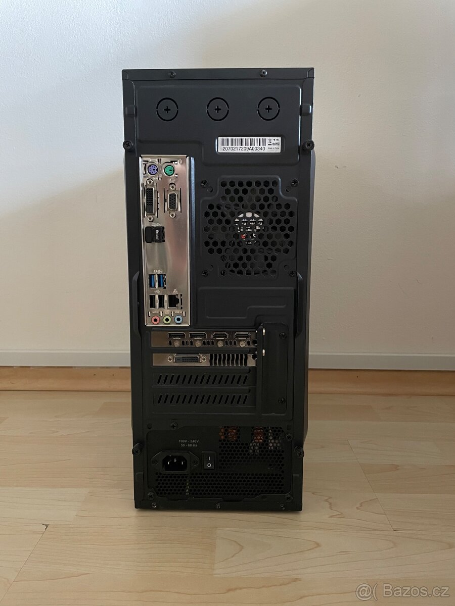 i5-7400, 16 GB, 250SSD, 1TB HDD, GTX 1070, WIN 11 - 6