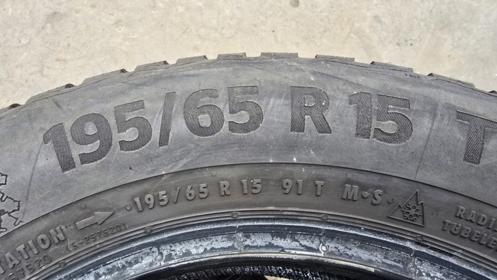 Zimní pneu 195/65/15 Continental - 6