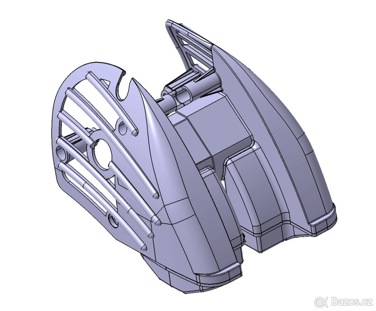 Kryt karburátoru Stadion S22, S23- slonová kost - 6
