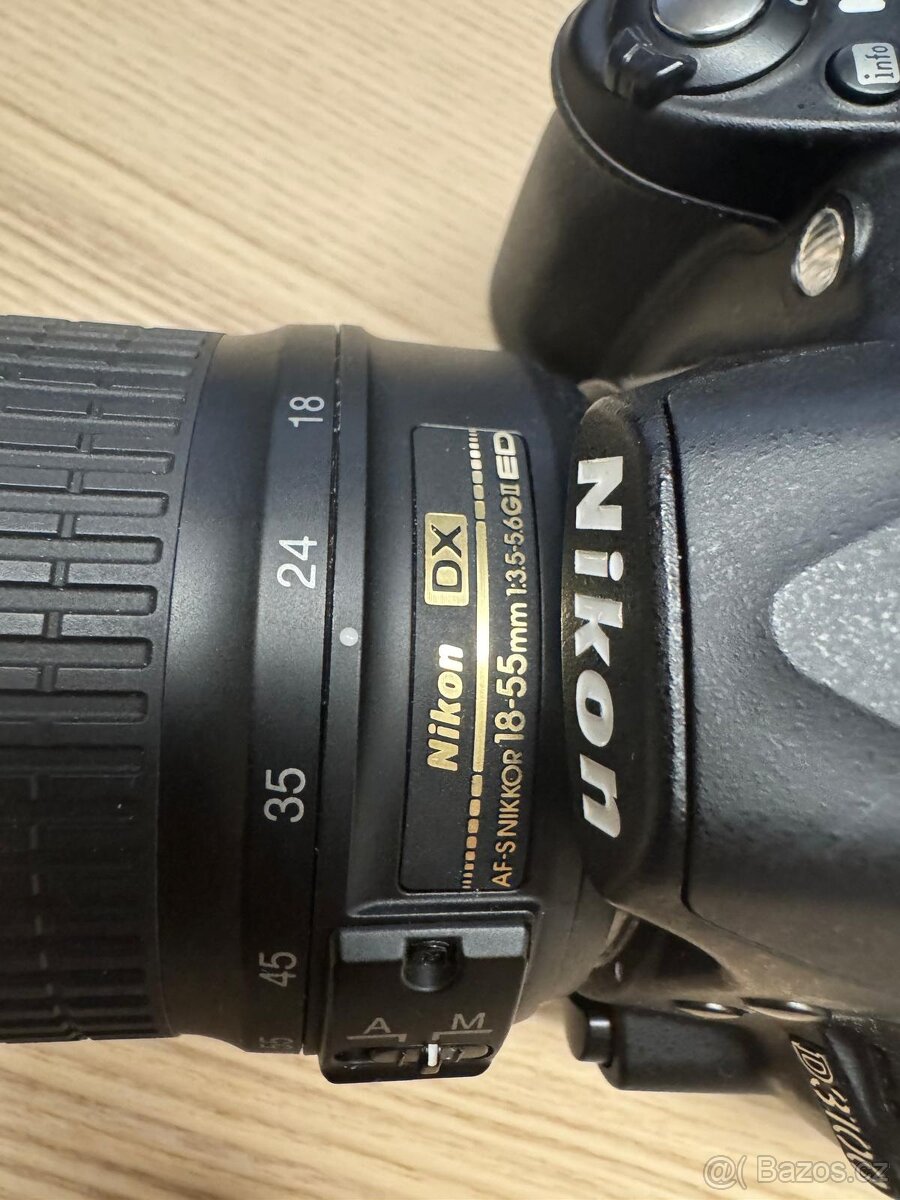 Zrcadlovka Nikon D3100 tělo + objektiv 18-55 mm - 6