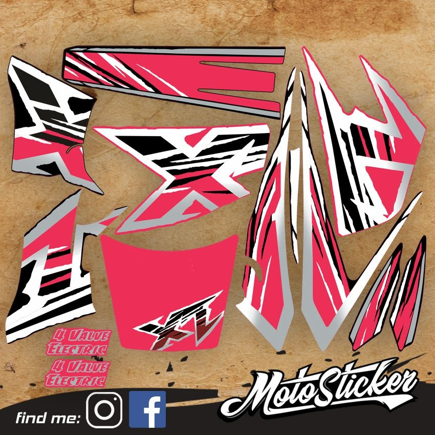 Yamaha XT600E 1998-1999 samolepky - 6