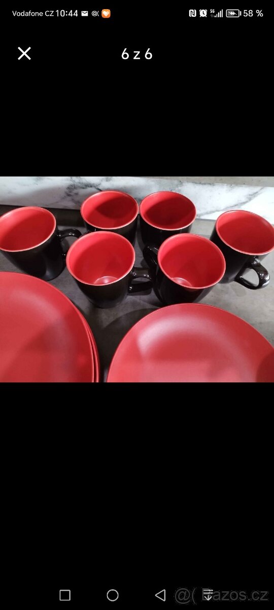 Červeno černoa sada - 6