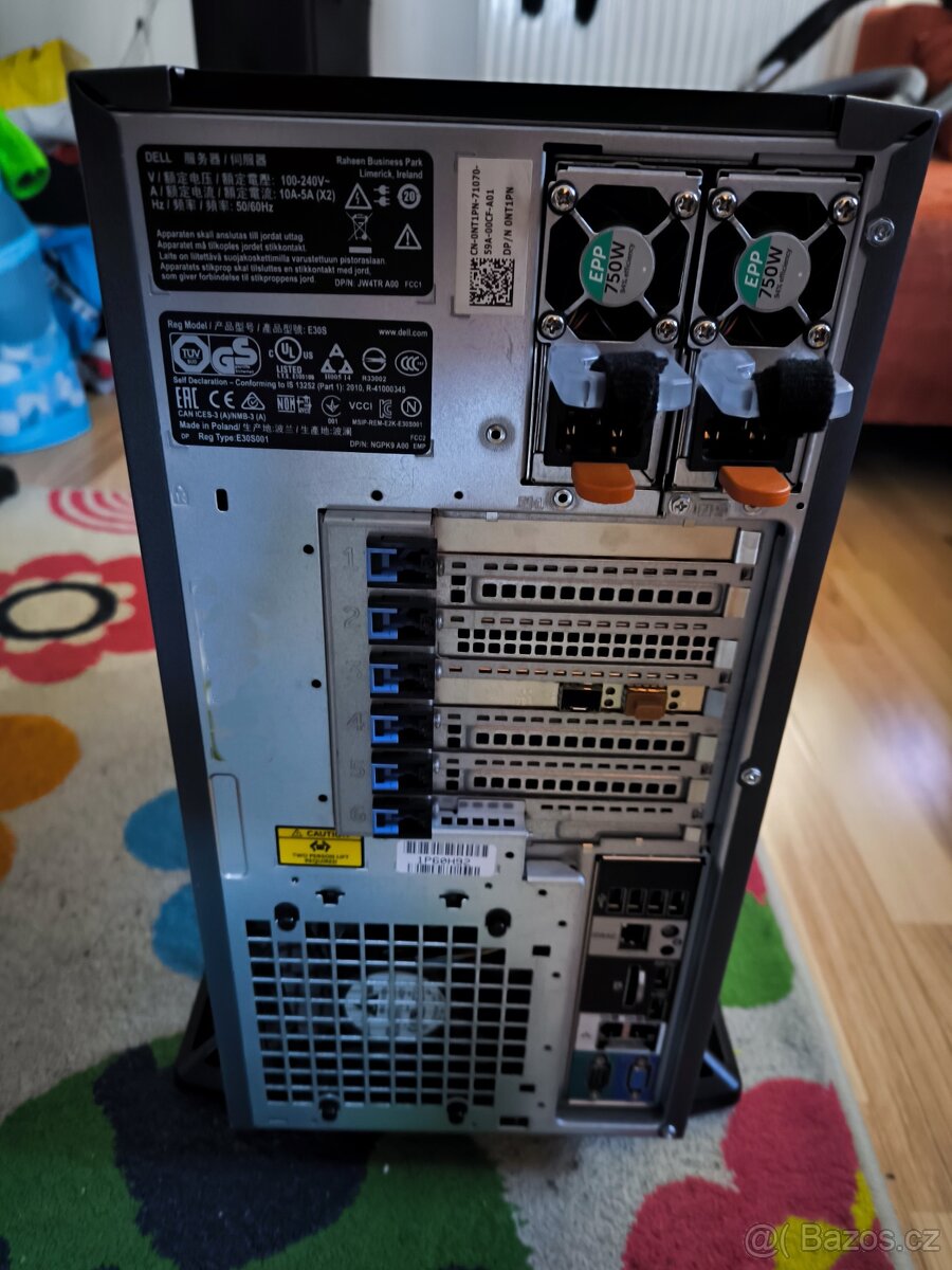Server Dell T430, 2x Xeon E5-2640 V3, 64GB RAM, 9x6TB HDD - 6