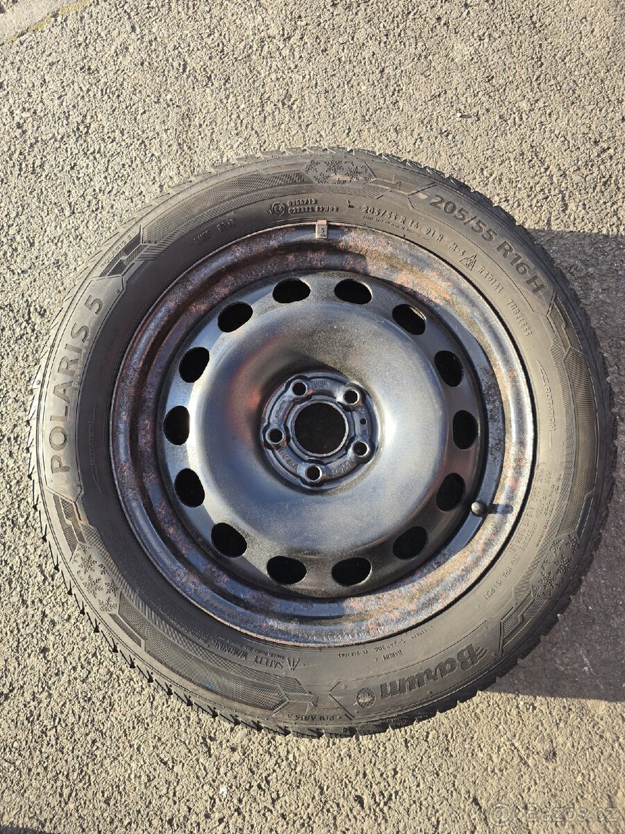 Sada kol koncern Audi, VW, Škoda, Seat - 16" 5x100 - 6