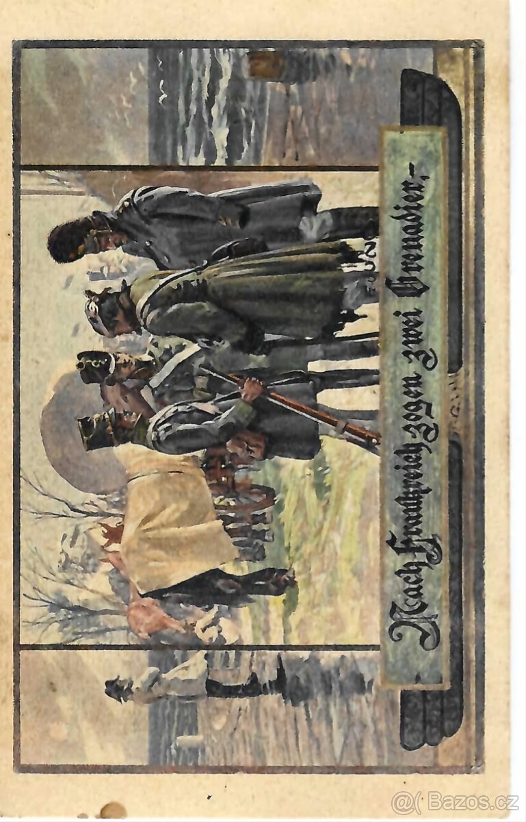 Historické pohlednice romantik - 6