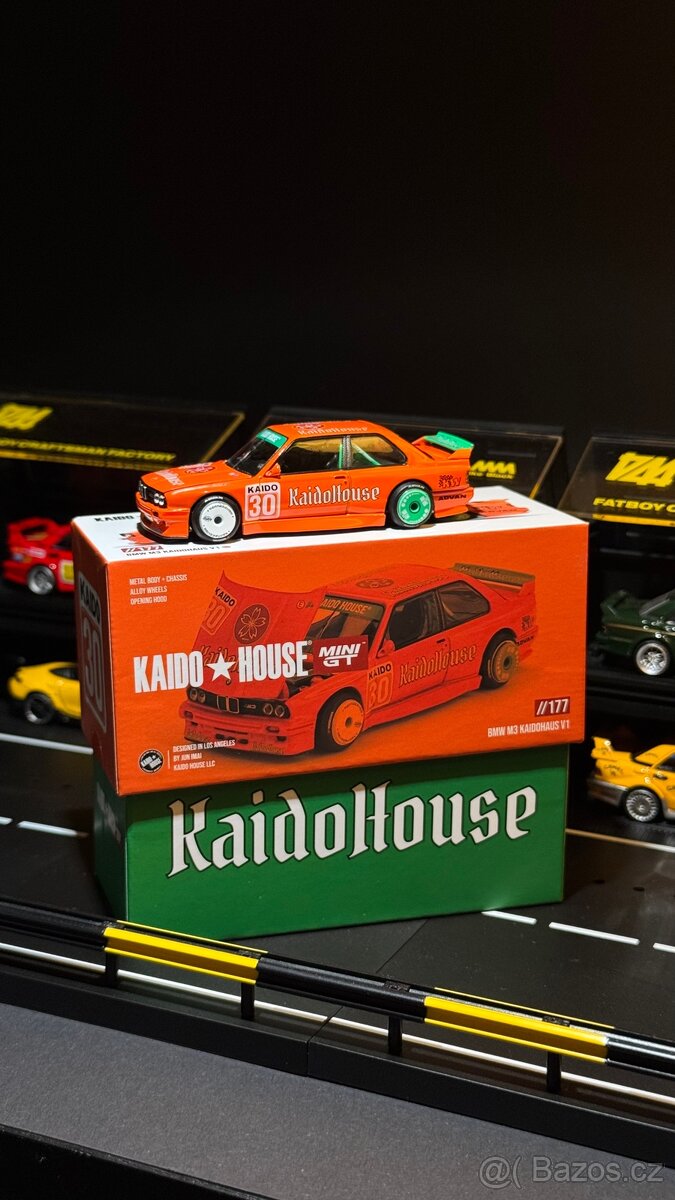 Kaido House x Mini GT BMW M3 ala Jagermeister - 6