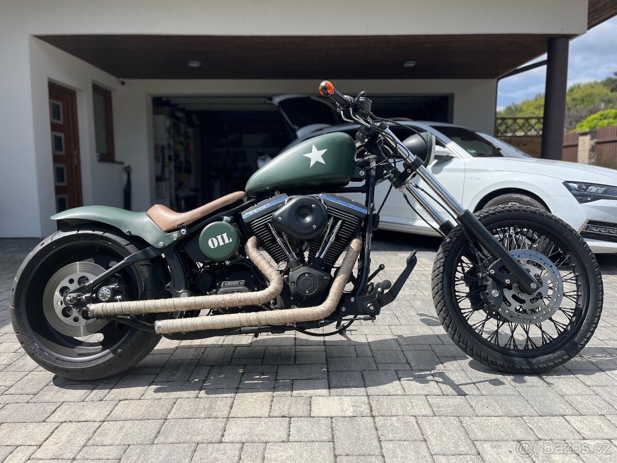 Unikátní stavba Harley Davidson fxstc Softail Custom - 6