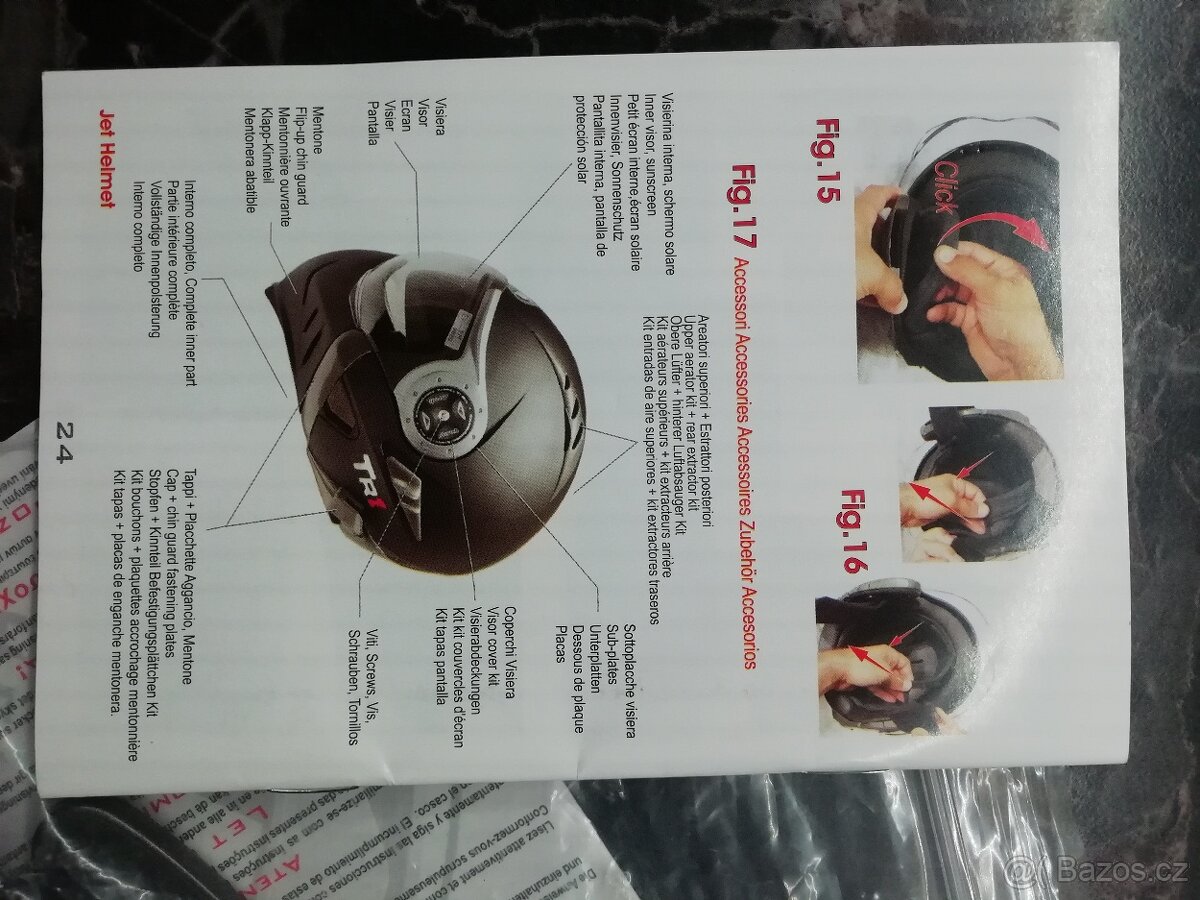 Helma Airoh TR1 vel. XS - 6