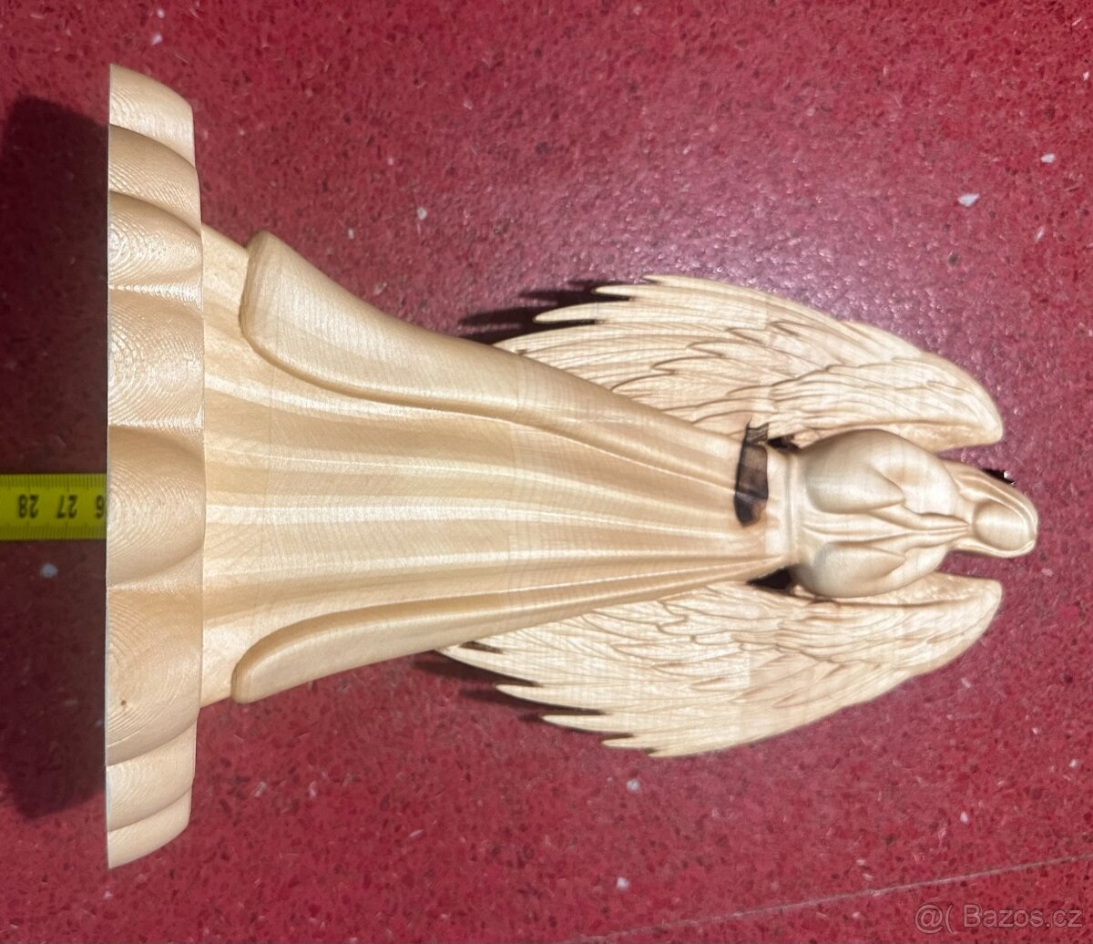 Dřevěný Anděl ze dřeva - 6