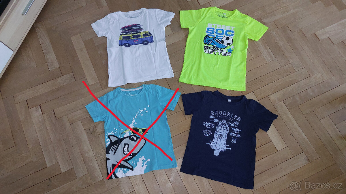 oblečení kluk vel. 128/134 - 6