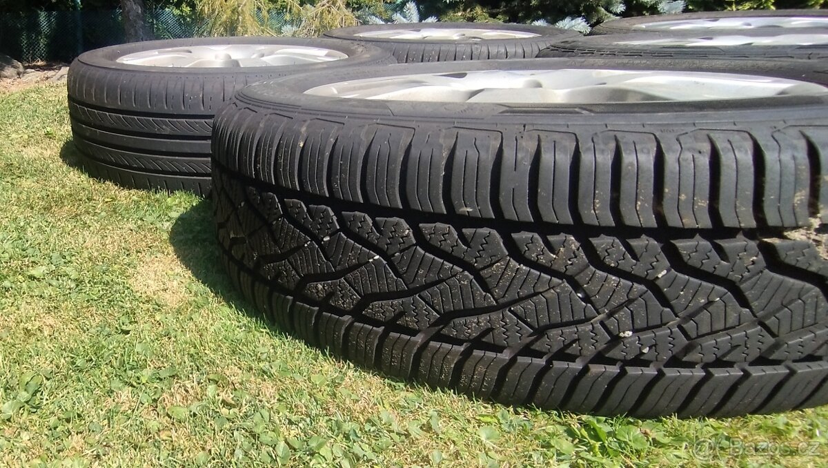 5ks ALU kola 5x112 R16 - 6
