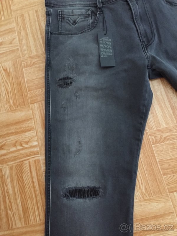 panske dziny, rifle REPLAY Hyperflex velkost W34 L30 - 6